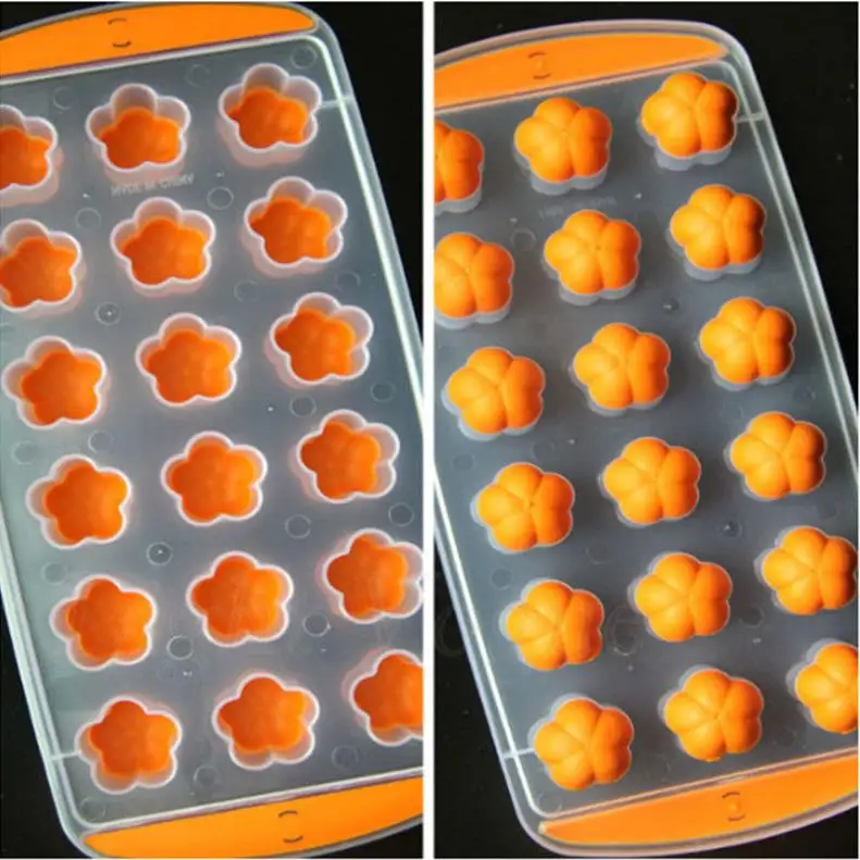 

Hoomall 11 Gids Silicone Mold For DIY Ice Cube Banana Pentagram Fruit Ice Cube Tray Baking Tool Maker Kitchen Accessories