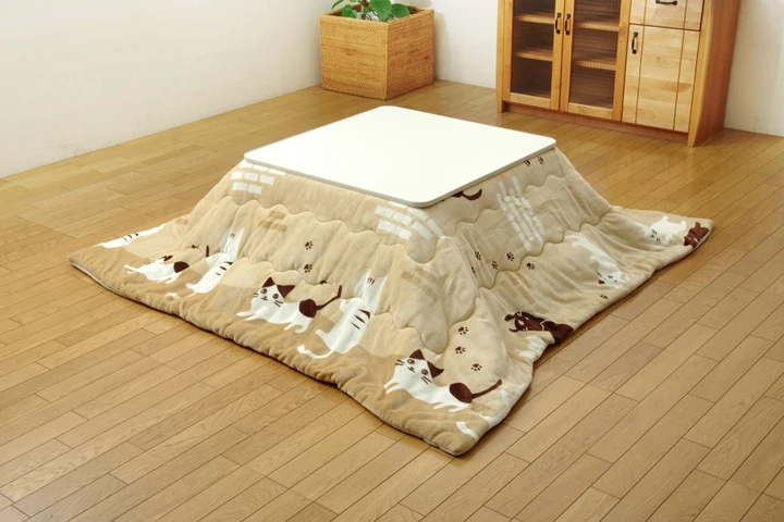 2pcs/set Washable Kotatsu Futon&Mattress 190x190cm/190x240cm Patchwork Cotton Soft Friendly Quilt Japanese Kotatsu Table Cover