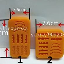 Стоматологическая стоматология протез Лаборатория Воск Зубы Модель доска зуб резиновая модель Прямоугольник квадратный перевернутый плесень 1 шт. воск резиновая модель база