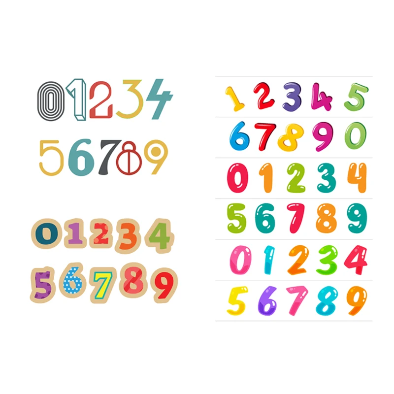 

Numbers Metal Cutting Dies Craft Stamps Die Cut DIY Embossing Scrapbooking Paper Craft Stamps and Dies New