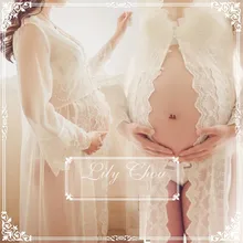 Mode Dentelle De Maternité Robes De Maternité Blanc accessoires de Photographie Sexy Enceintes Dress Grossesse Dress pour De Maternité Accessoires Photo
