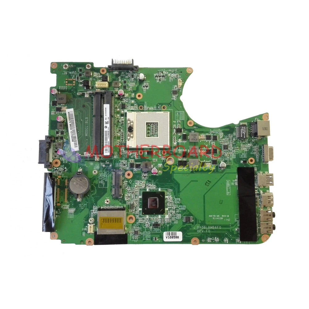 Vieruodis для TOSHIBA Satellite L750 L755 материнская плата ноутбука A000080670 DA0BLBMB6A0