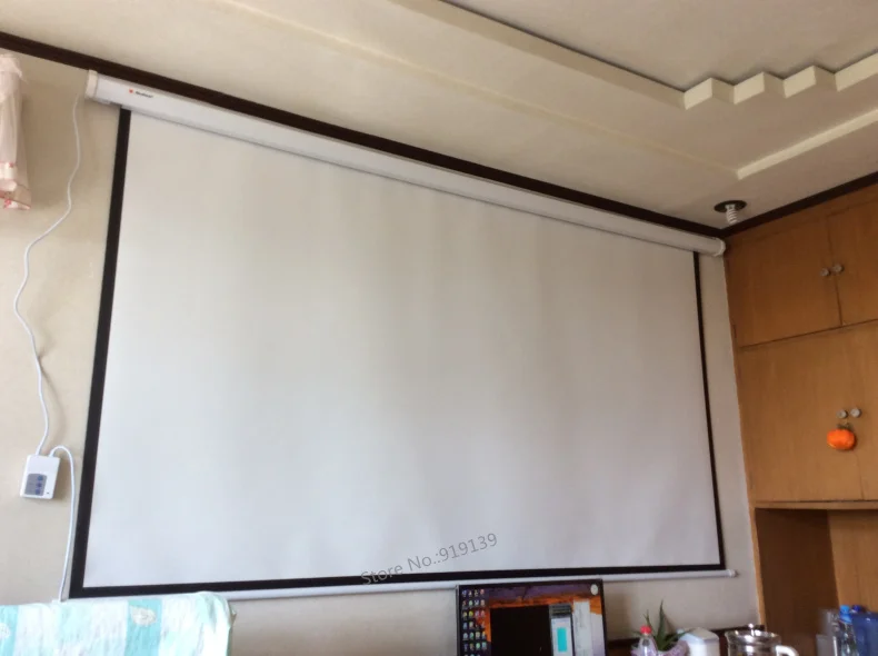 Electric projection screen pic 8