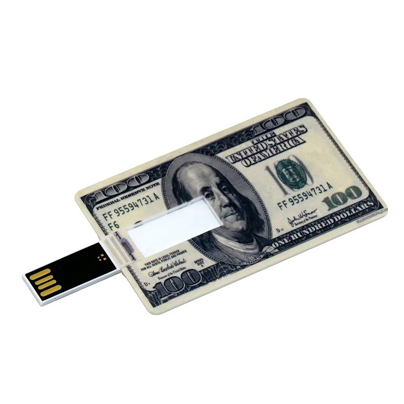 Водонепроницаемая USB флэш карта 256 ГБ 128 64 32 16 8 банковская кредитная накопитель с