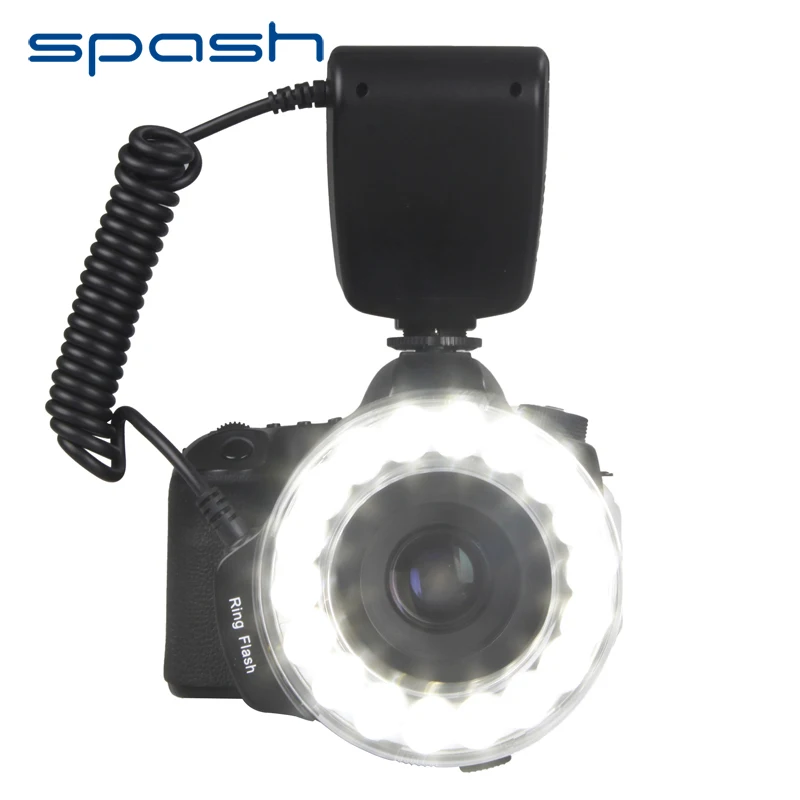 spash RF 600E LED Flash Light Macro Ring Flash Speedlite for Sony