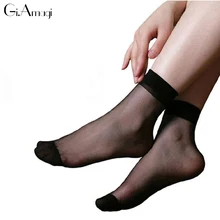 40 пар/лот горячие summer стиль шелковые носки женщины низкая цена прохладный чувство сплошной цвет Дышащая сексуальные носок
