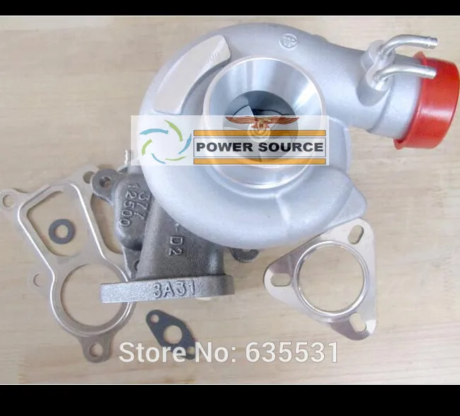 TD04 49177-02500 oil cooed turbo Turbocharger For MITSUBISHI PAJEROO II 1990-97 MONTERO 1999 SHOGUN 1987- 4D56TD 4D56Q 2.5L Gaskets (3)