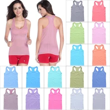 Для женщин Бег жилет Летний без рукавов спортивная рубашка с короткими рукавами в полоску тренажерный зал тренировка бега трусцой Фитнес майка, футболка Femme; Спортивная майка Для женщин