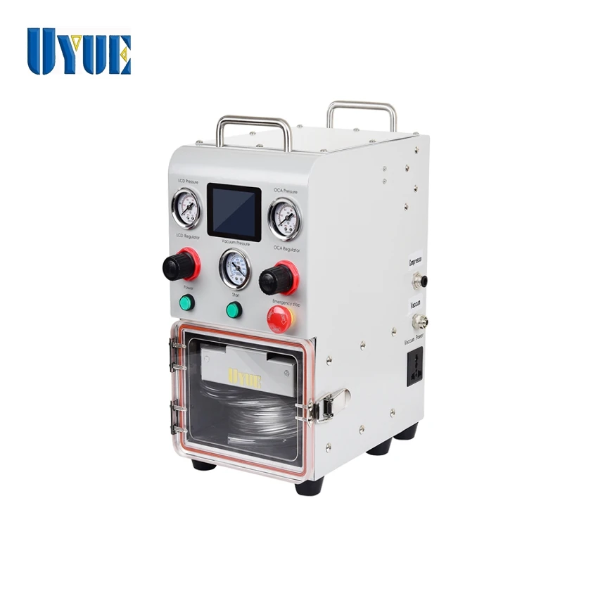 

2019 Newest UYUE Mini X1 OCA Laminating Machine for Straight And Edge LCD Refurbish with Base A Mould