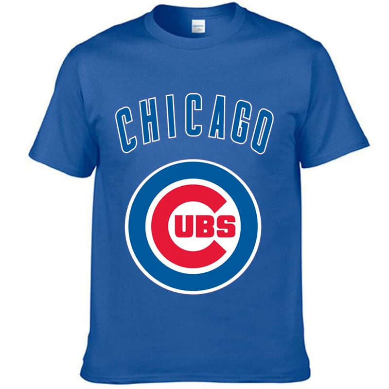 Envío Libre Mlb Chicago Cubs de Béisbol Imprimir Camisetas Los Hombres de Moda Creativa Divertida Montaña Camisetas|fashion t shirt|t shirtt fashion - AliExpress