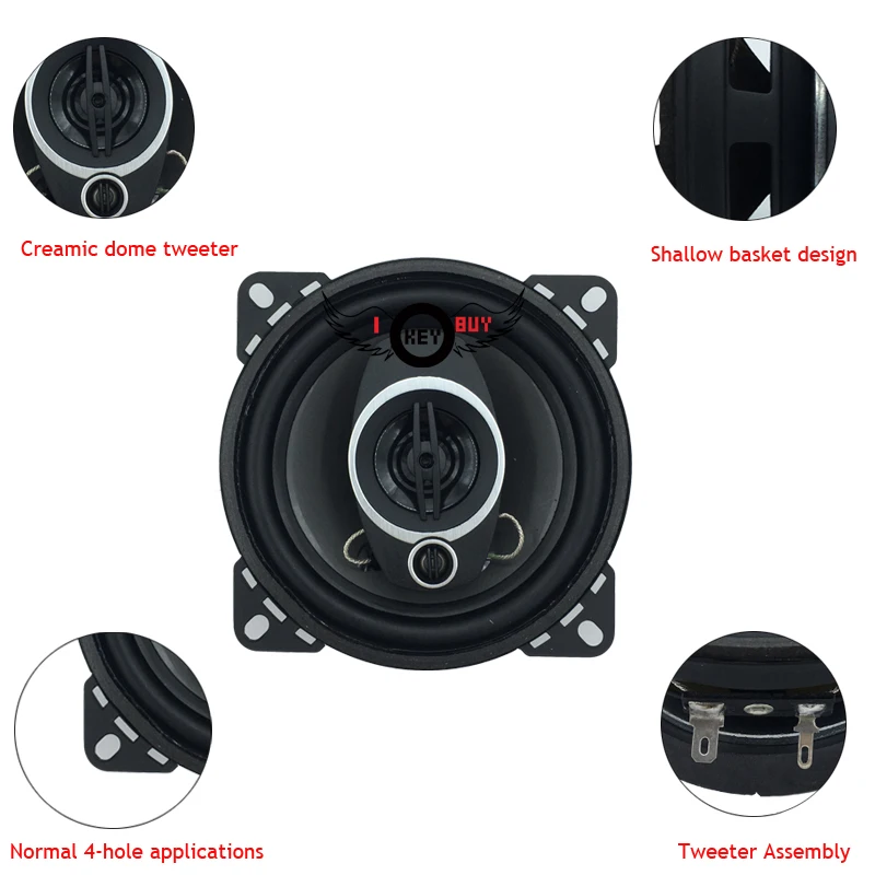 4 inch coaxial speaker (3)