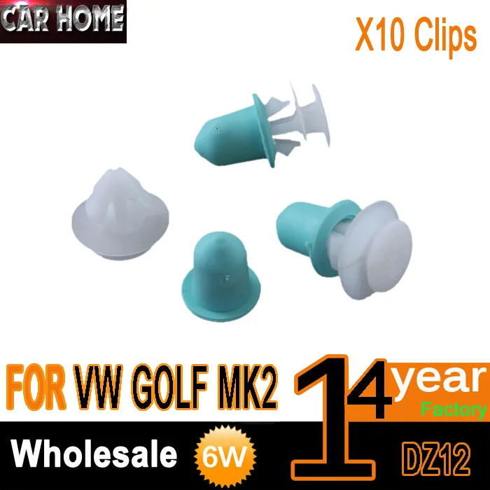 x10 FOR VW GOLF MK2 DOOR MOULDING TRIM STRIP CLIPS RUBSTRIP 191853585A|trim clips|clip trimvw door trim clips - AliExpress