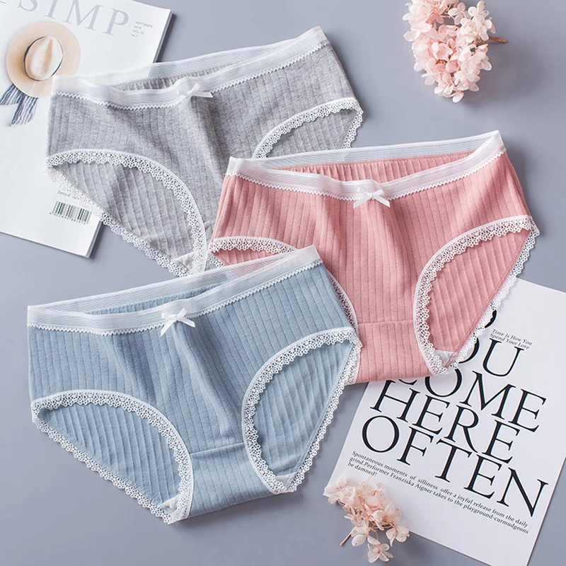 

3Pcs/Lot Panties Women Underwear Seamless Sexy Briefs Cotton Underpants Printed Comfort Girls Sexy Panty Lingeries Ladies Boxer