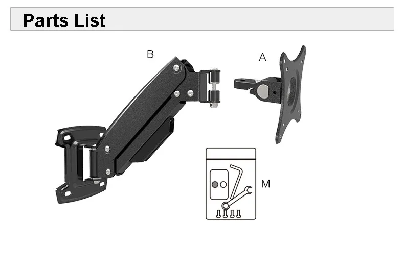 LG310A parts list
