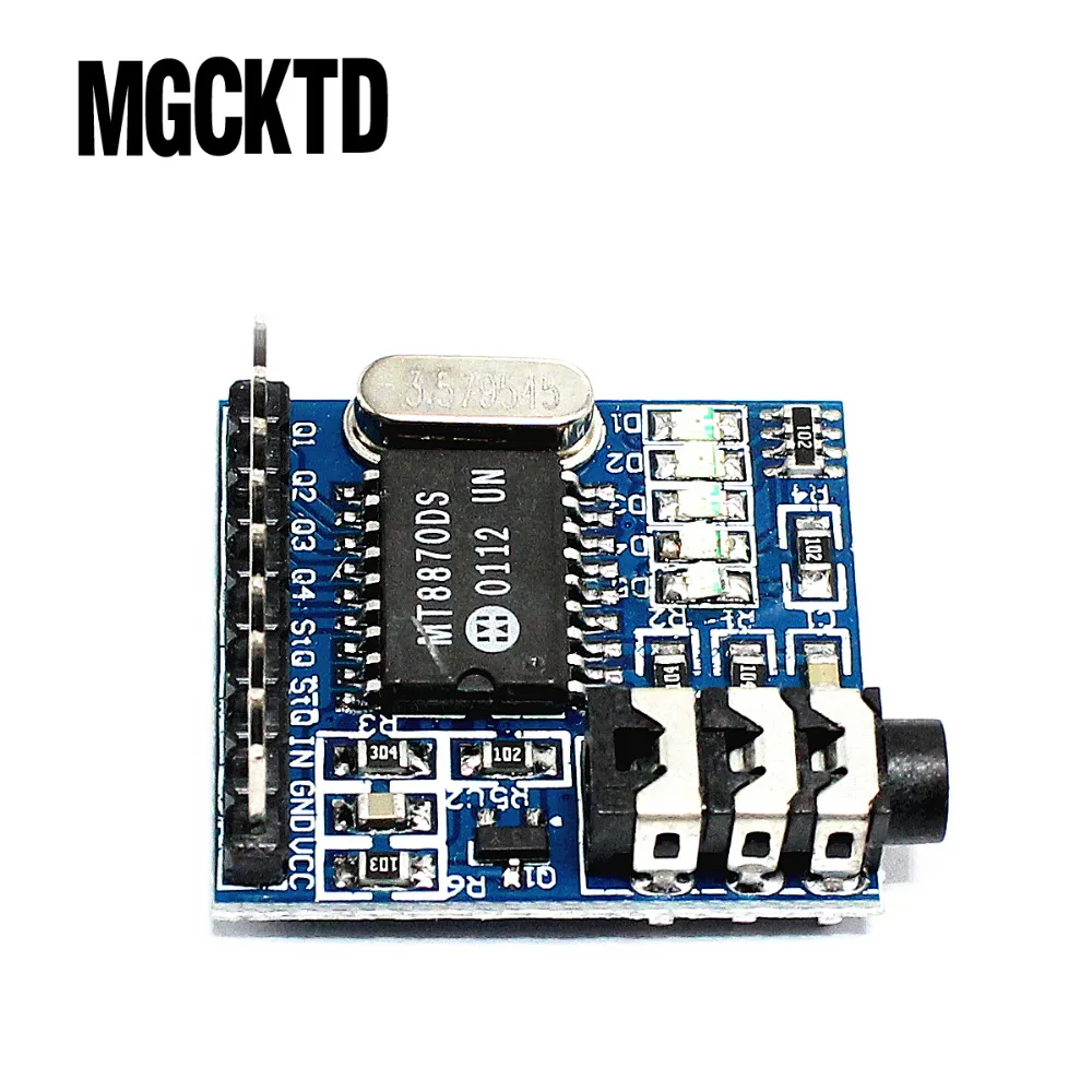 Оптовая продажа 1 шт. MT8870 DTMF декодирование голоса модуль телефона | Электронные