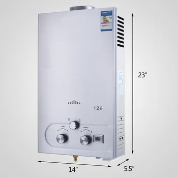 

Water Heater 12L LNG Gas Portable Gas CAMP SHOWER CARAVAN HORSE WASH camping
