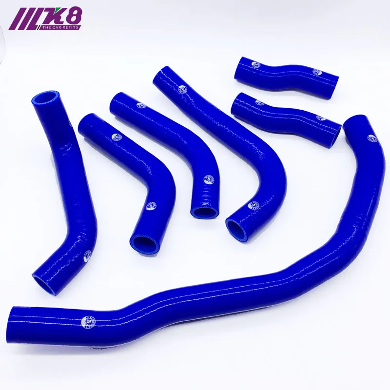 Silicone Radiator Hose Kit For MITSUBISHI LANCIA DELTA INTEGRALE 16V MKII (7PCS) red/blue/black | Автомобили и мотоциклы
