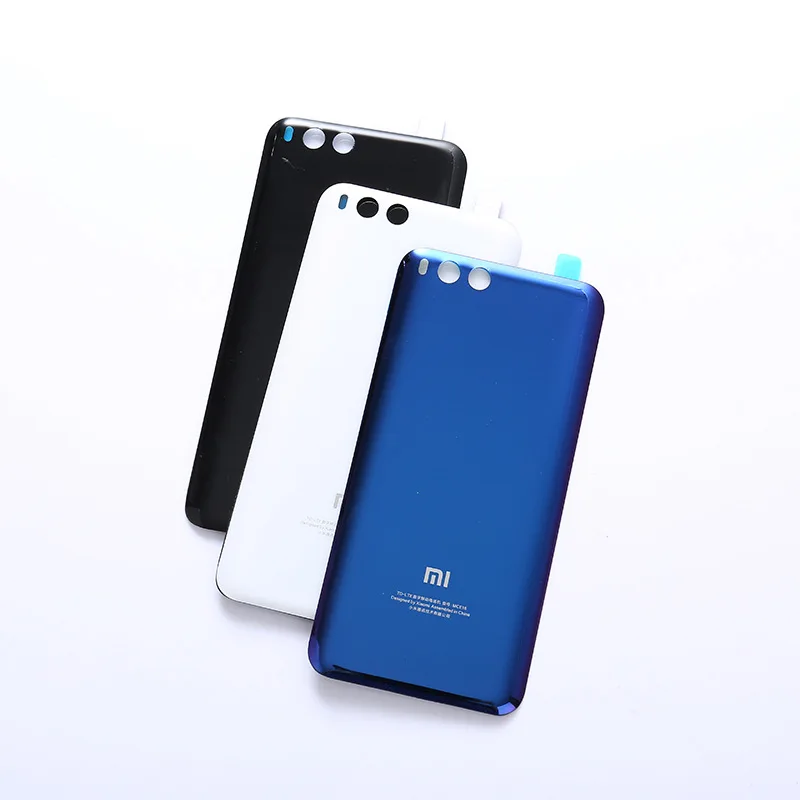 Для xiaomi MI 6 стеклянная задняя крышка m6 mi6 батарея чехол | Мобильные телефоны и