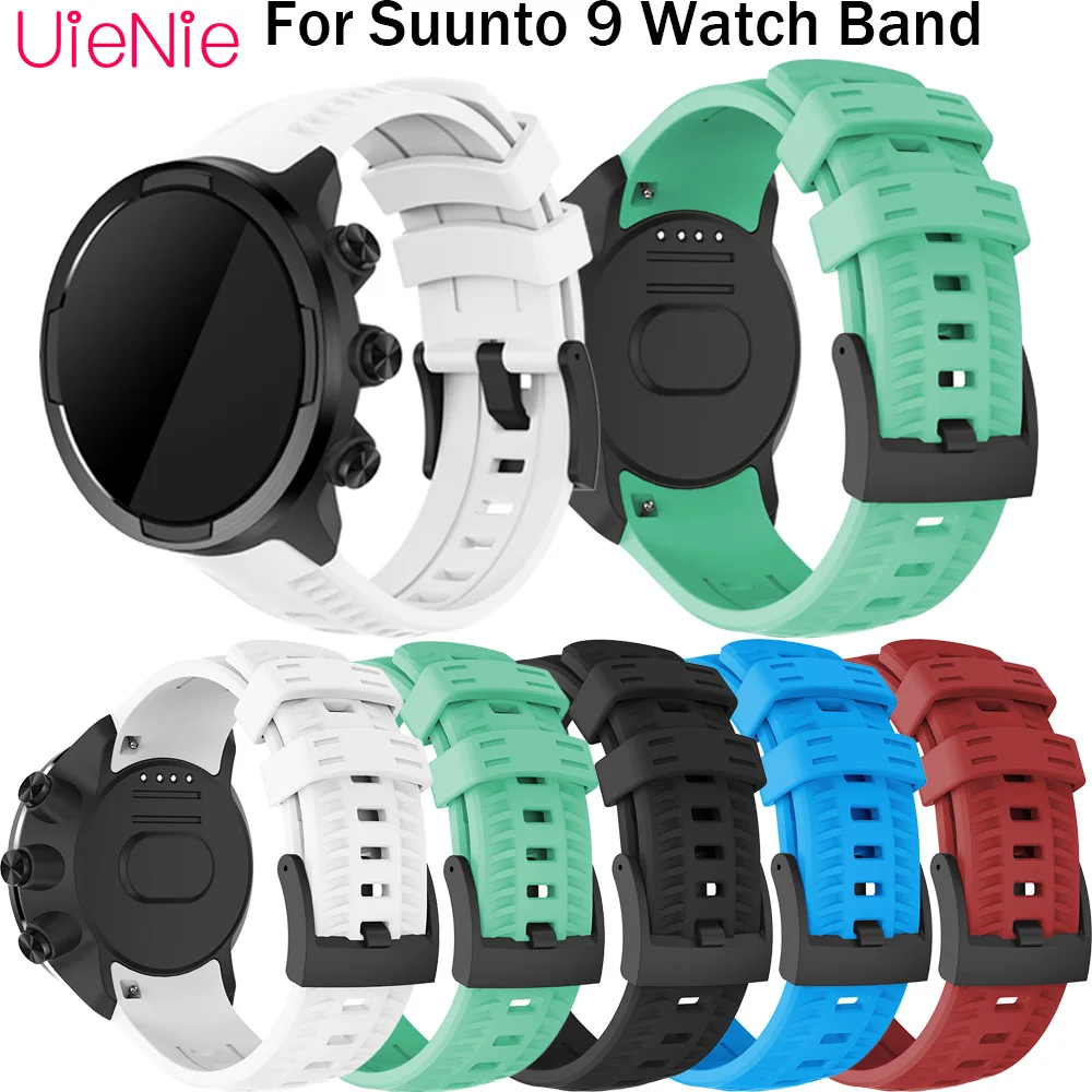Для SUUNTO 9 smart watch Frontier/классический силиконовый спортивный ремешок на запястье