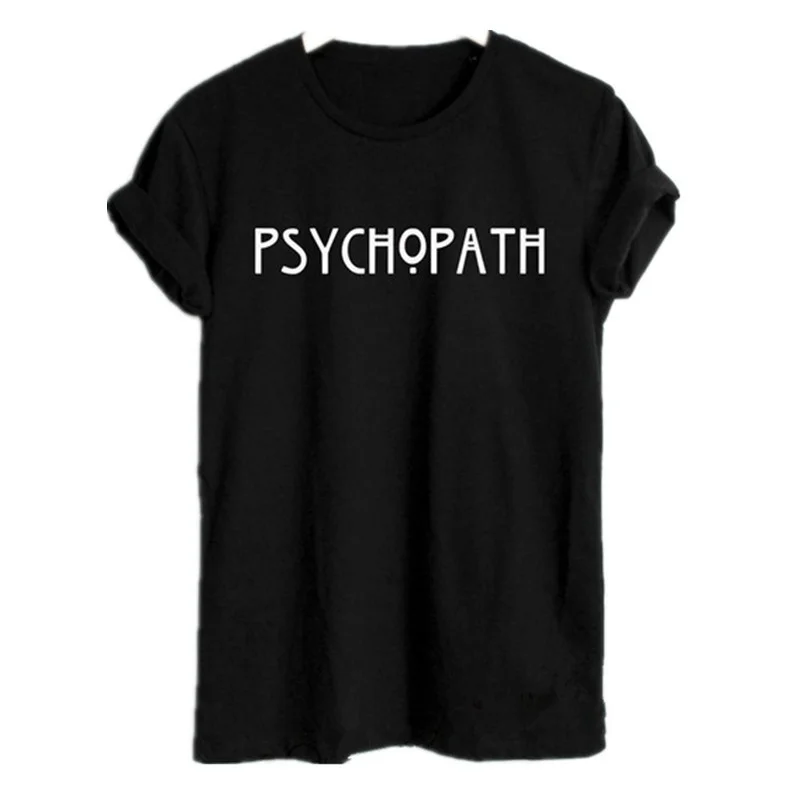 PSYCHOPATH футболка американская история ужасов унисекс PSYCHO Футболка модная