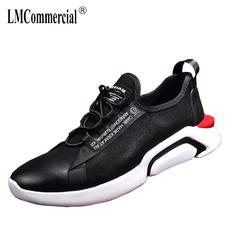 

spring and autumn summer male leather shoes casual shoes men all-match cowhide breathable sneaker fashion men's casual shoes