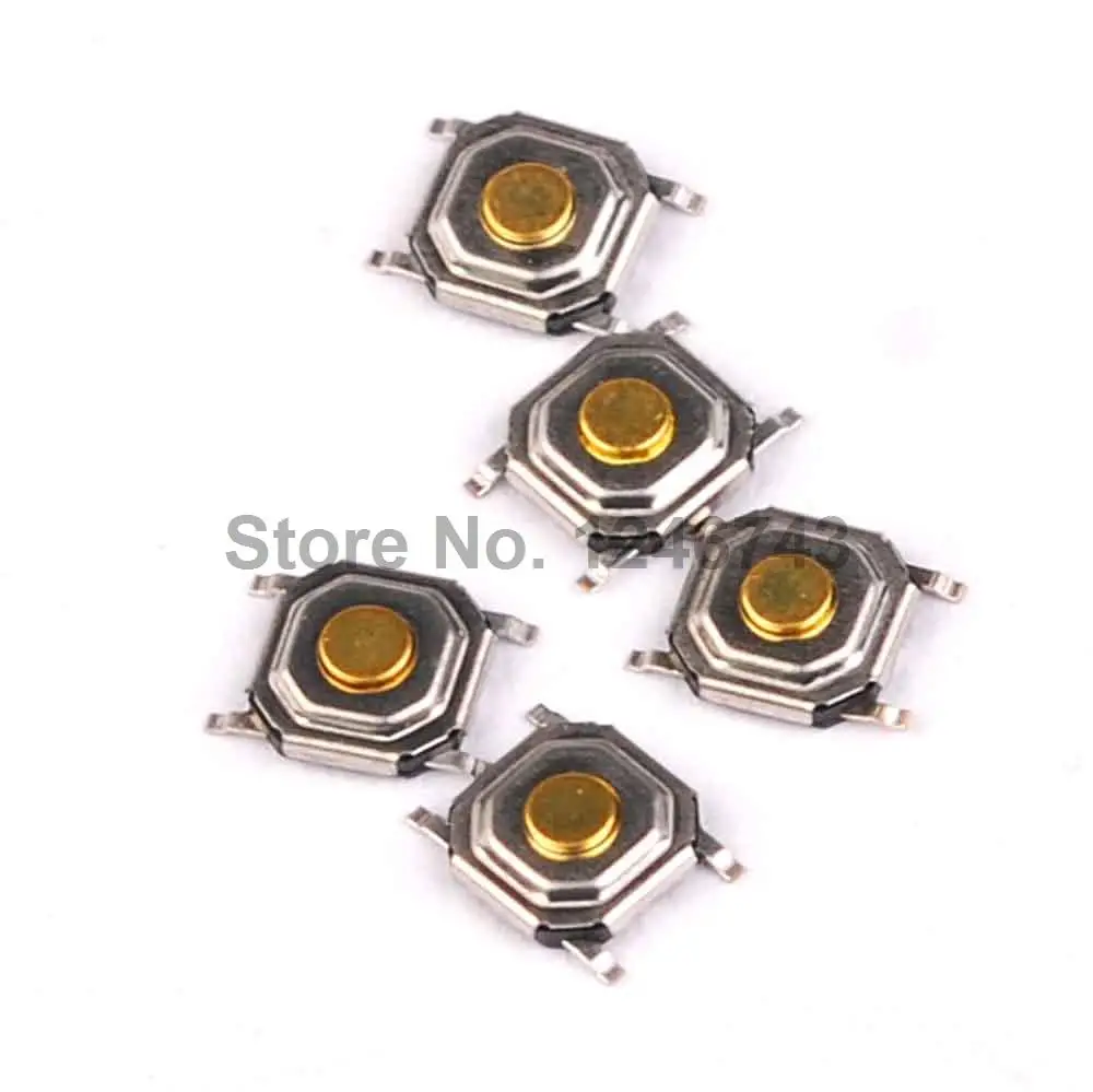 

100pcs touch switch 5.2x5.2x1.5 SMD 4 feet key switch Touch button Touch micro switch