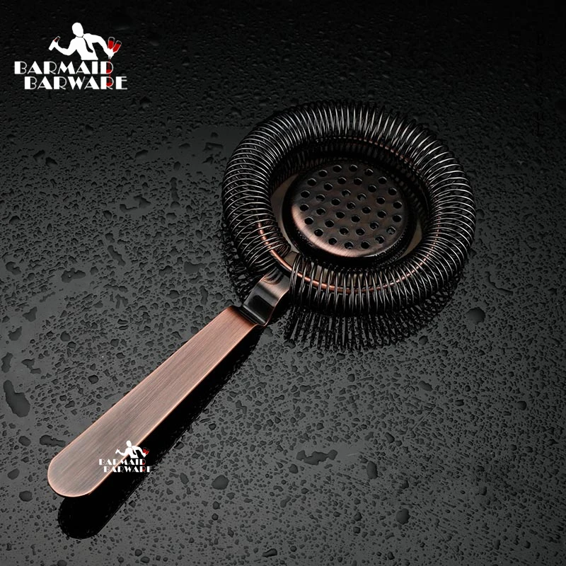 

1Pcs Special Bronze Bar Strainer Cocktail Sprung Strainer Hawthorne Strainer Bar Tools