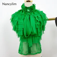 Multi-layer Bow Tie Chiffon Blouse Shirt High Waist pearl Button Bodycon Skirt Women Spring Summer Skirt Suits Buy separately Multi-layer Bow Tie Chiffon Blouse Shirt High Waist pearl Button Bodycon Skirt Women Spring Summer Skirt Suits Buy separately
