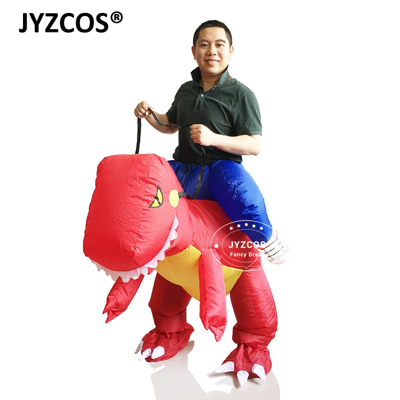 T REX Inflatable Costume- (7)
