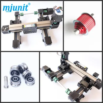 

A "two-axis" or "X-Y" stage linear guideway/ "three-axis" or "X-Y-Z" stage linear stages
