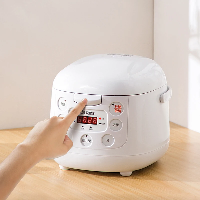 

Intelligent Rice Cookers Microcomputer Mini Rice Cooker 2L Timing Reservation Insulation Mini Cooker Heated Food Containers