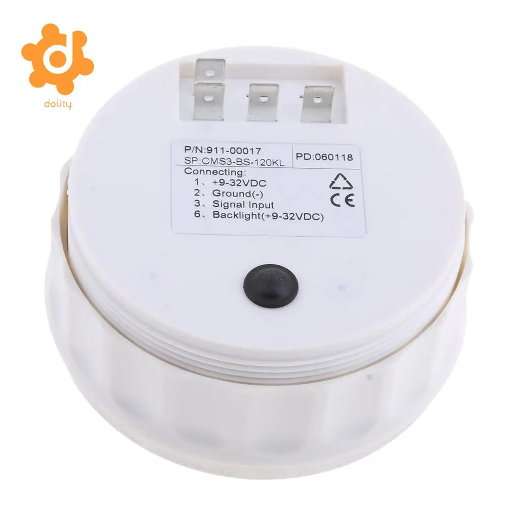 85mm GPS Speedometer Speed Gauge 0-120km/h IP67 for Car Truck Marine Boat