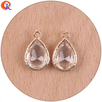 

Cordial Design 50Pcs 12*19MM Jewelry Accessories/Charms Jewelry/Crystal Pendant/DIY Earring Making/Hand Made/Earring Findings