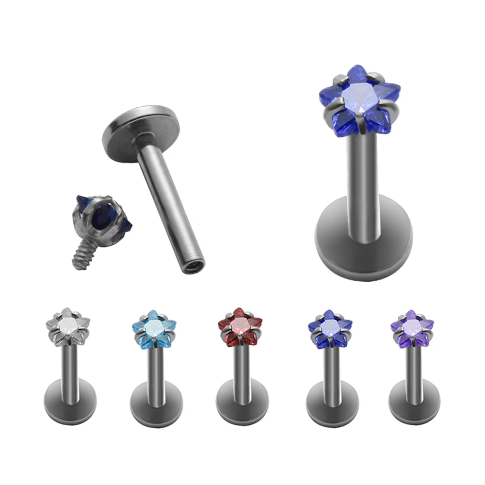 

1 PCs NEW Fashion Metal 16G Round Tragus Lip Rings Monroe Ear Cartilage Earring Body Piercing Jewelry Punk Style Women Men