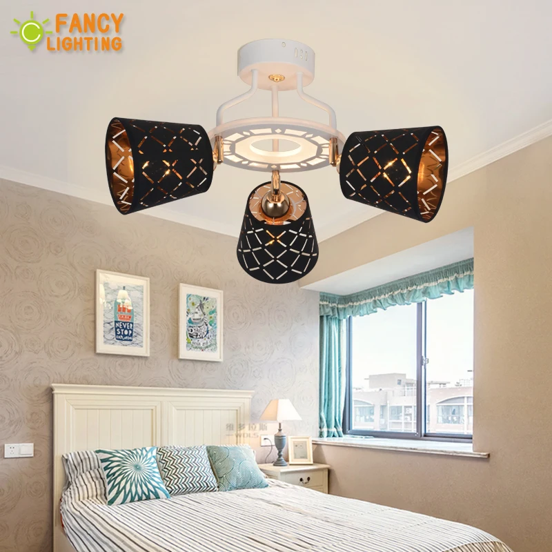 

Modern chandelier ceiling With Hexagon Acrylic Light Panel Warm/Nature/Cool White led ceiling light for bedroom/living room/home