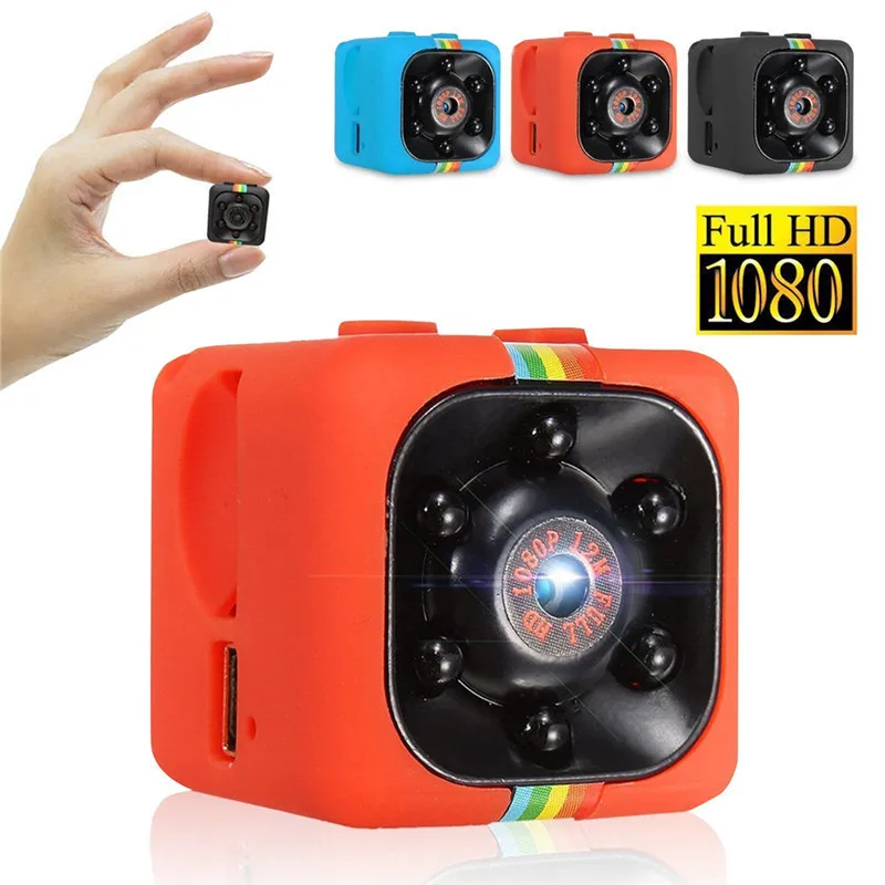 SQ11 HD 1080 P мини Спорт DVR Камера с Full HD инфракрасный Ночное видение спортивные Камера Регистраторы Поддержка TF карты Mini DV Камера