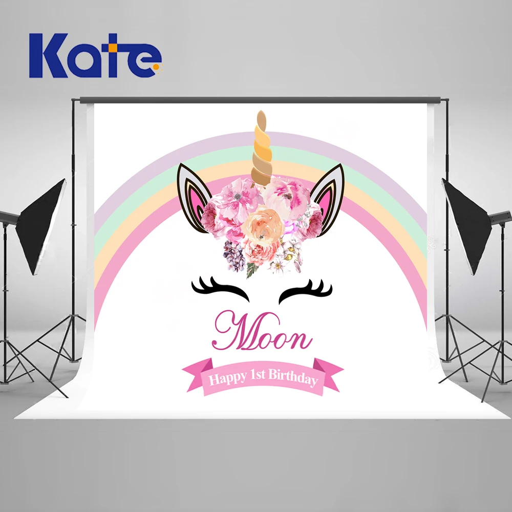 

Kate 5x7ft Unicorn Birthday Photography Backdrop Twinkle Twinkle Little Star Pink Backgrounds For Photo Studio Princess Backdrop