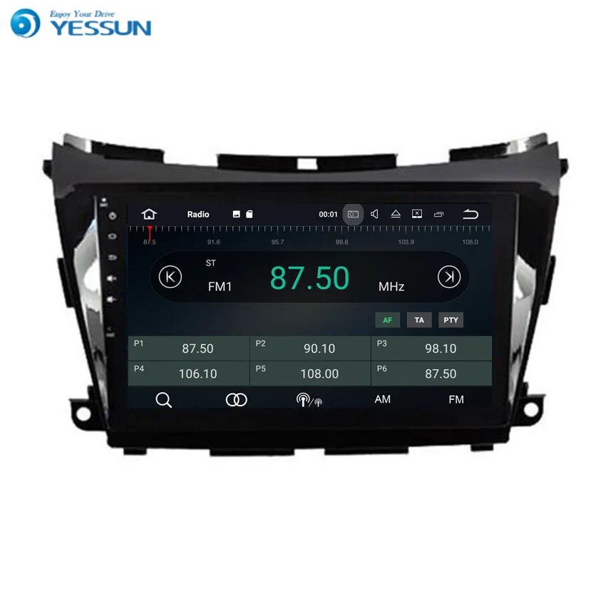 Perfect Yessun Android Car Radio Stereo GPS Navigation For Nissan Murano 2015 Car Multimedia Audio Video Radio Player Without DVD 1