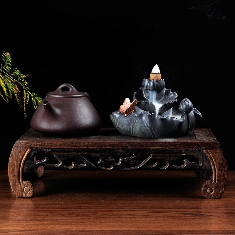 Ceramic Butterfly Back Incense Burner Incense Moonlight Creative Sink