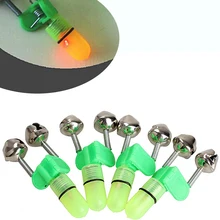 Светодиодный светильник, Электронная сигнализация для рыбалки, сенсорные колокольчики для рыбы