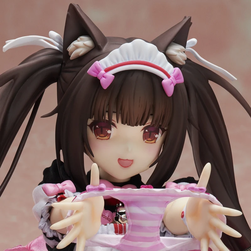 Аниме пикантная кукла-девушка NEKOPARA Chocolat Vanilla Chocola покрытие девушка 1/4 Масштаб ПВХ фигурка Коллекционная модель игрушки для взрослых 35 см