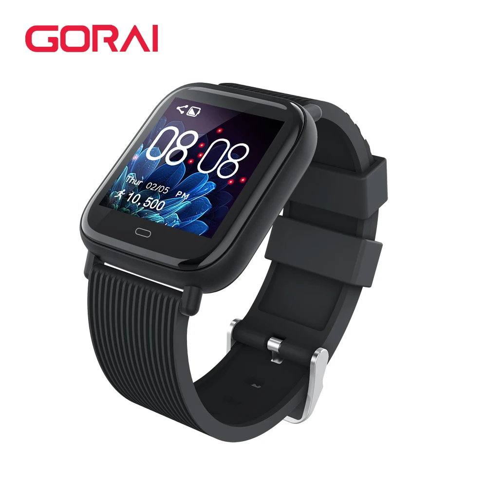 

Goral G20 Smart Bracelet Color Screen Smartband Blood Pressure Fitness Tracker Heart Rate Monitor Smart Band Sport 1.3 "Oled Q9