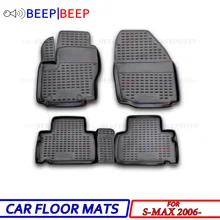 Для Ford S-Max 2006-автомобильные коврики, автомобильные коврики, пыленепроницаемый водонепроницаемый автомобильный Стайлинг, украшение интерьера
