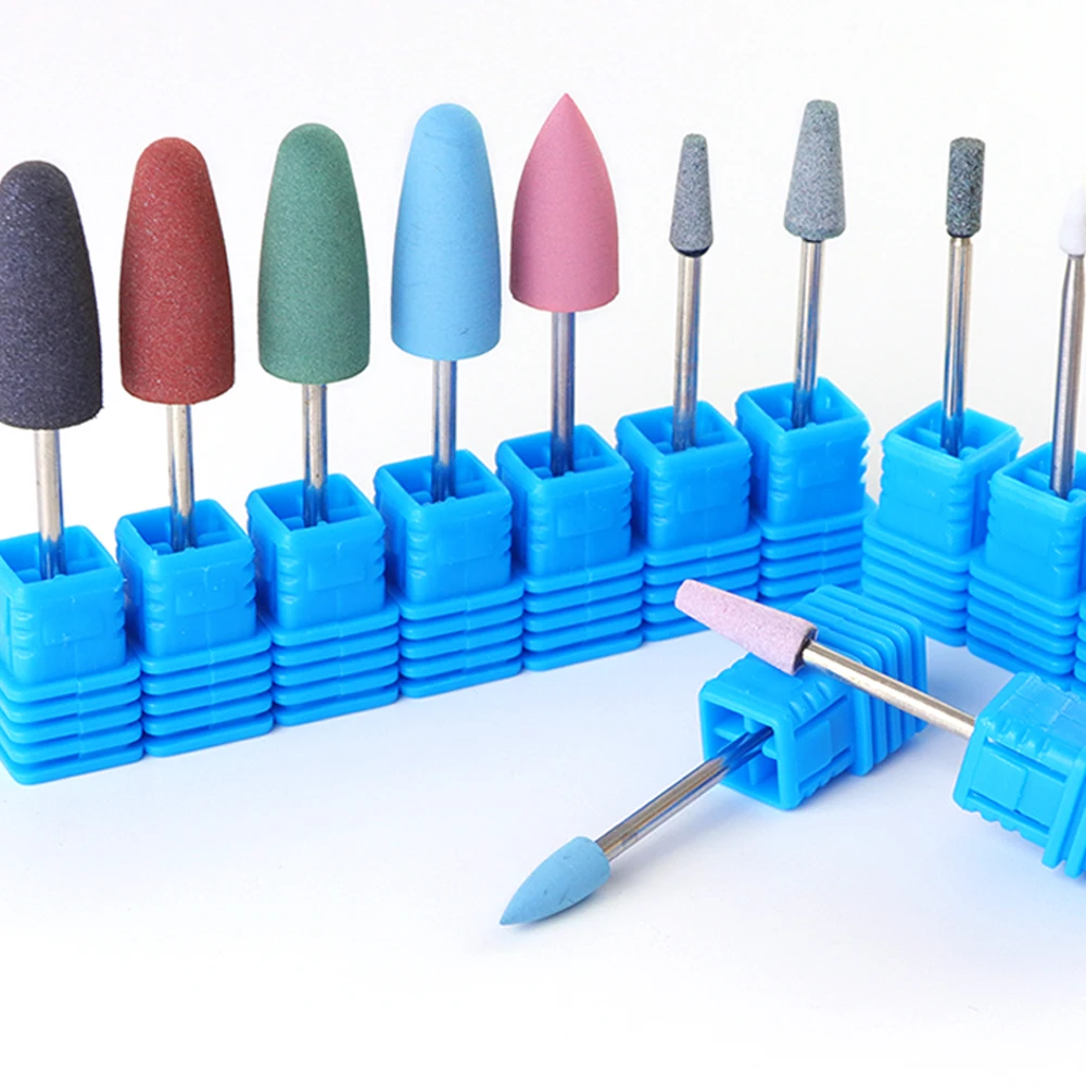 

1 Pcs Ceramic Milling Cutters Nail Drill Bit Rotary Head Strong Electric Apparatus For Manicure And Pedicure Nail Tools LA065