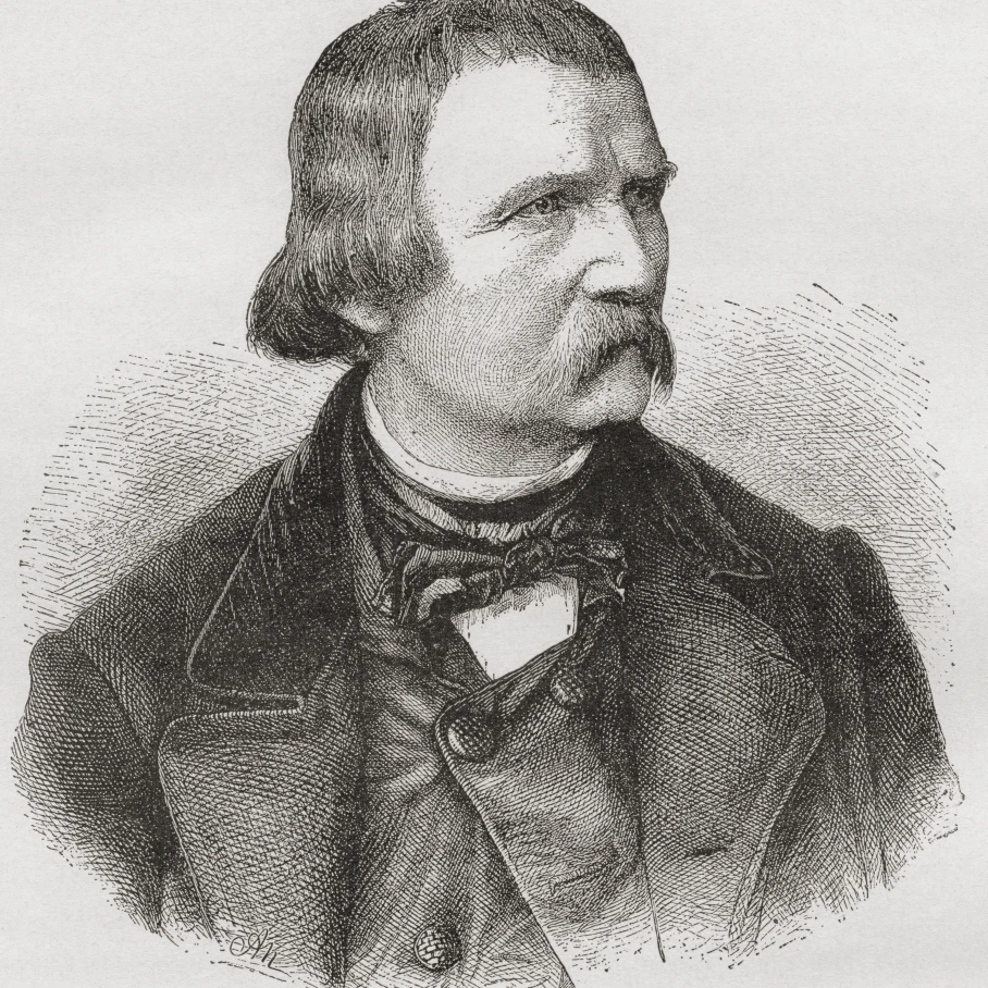 Wilhelm Von Kaulbach 1805-1874 German Artist Muralist And Book Illustrator From Nuestro Siglo Published 1883 (13 x 15)