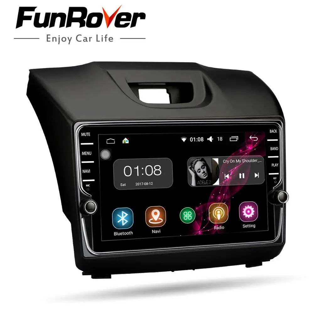 Clearance Funrover IPS 2 din Car DVD Navigation multimedia Player for Chevrolet Trailblazer Colorado S10 Isuzu D-max MU-X Radio stereo gps 2