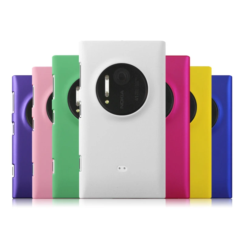 Роскошный резиновый матовый Жесткий Чехол для Nokia Lumia 1020 EOS 909 875 877 876 задняя крышка