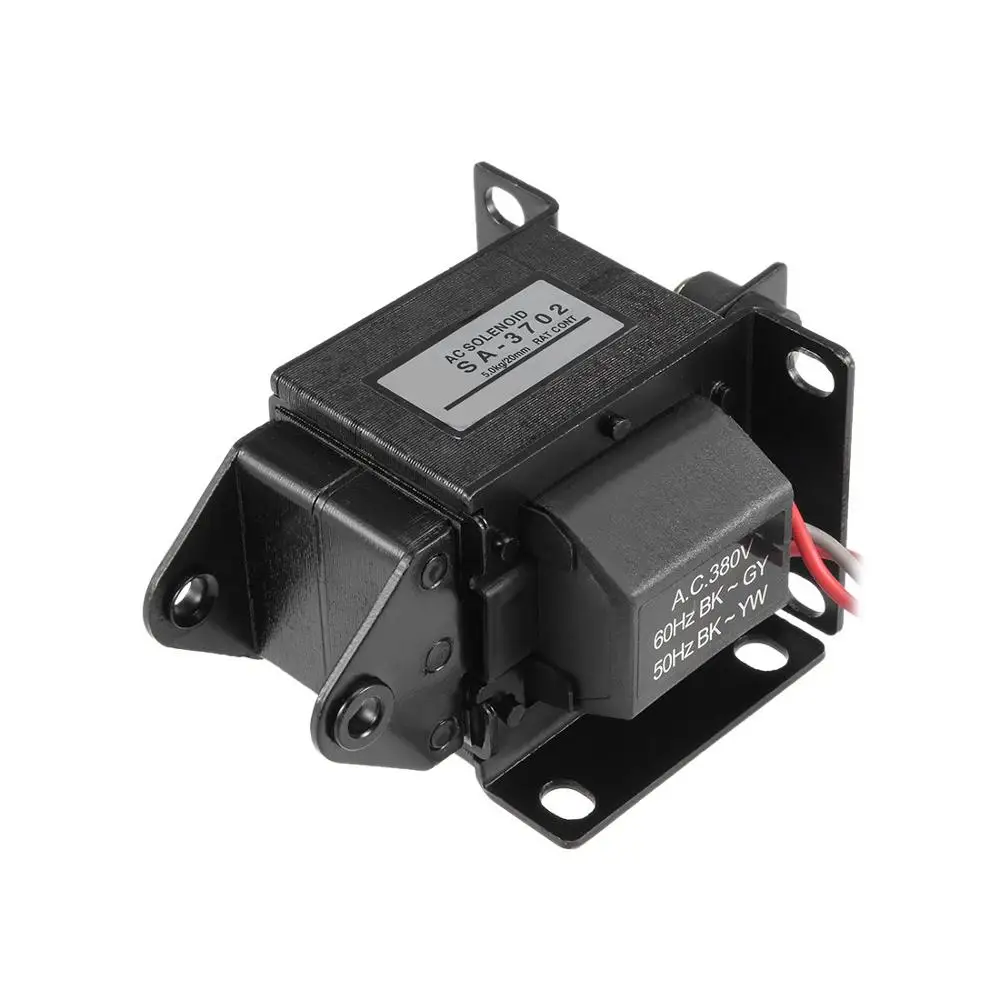Electroimán de tracción AC-Samfox AC 220V Electroimán de tracción Electroimán de tracción 220VAC 29N Carrera 20mm