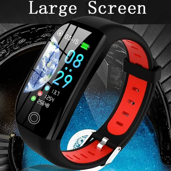 

1.14Inch Big Screen Smart Bracelet Blood Pressure Heart Rate Monitor Fitness Tracker Smart Wristband GPS Motion Track Smart Band
