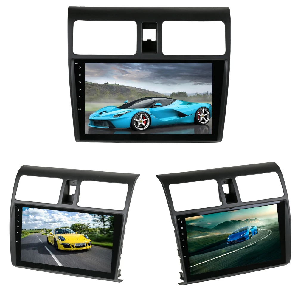 Discount Sinosmart  Android 8.1 2Din IPS/QLED 2.5D screen car gps radio navigation player for Suzuki Swift S-cross 2005-2016 1